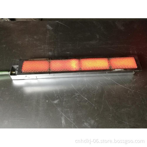 Flameless infrared propane grill burner for pig duck roasting